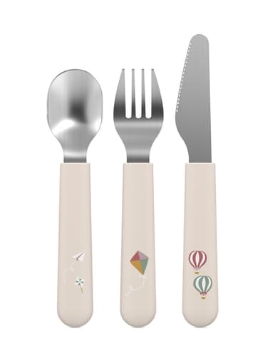MEPAL Kinder-besteckset mio 3-teilig - sunshine & rainbow