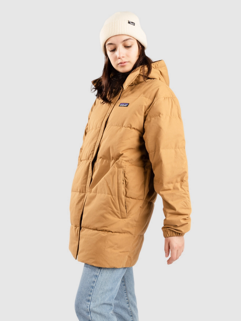 Patagonia Cotton Down Parka nest brown