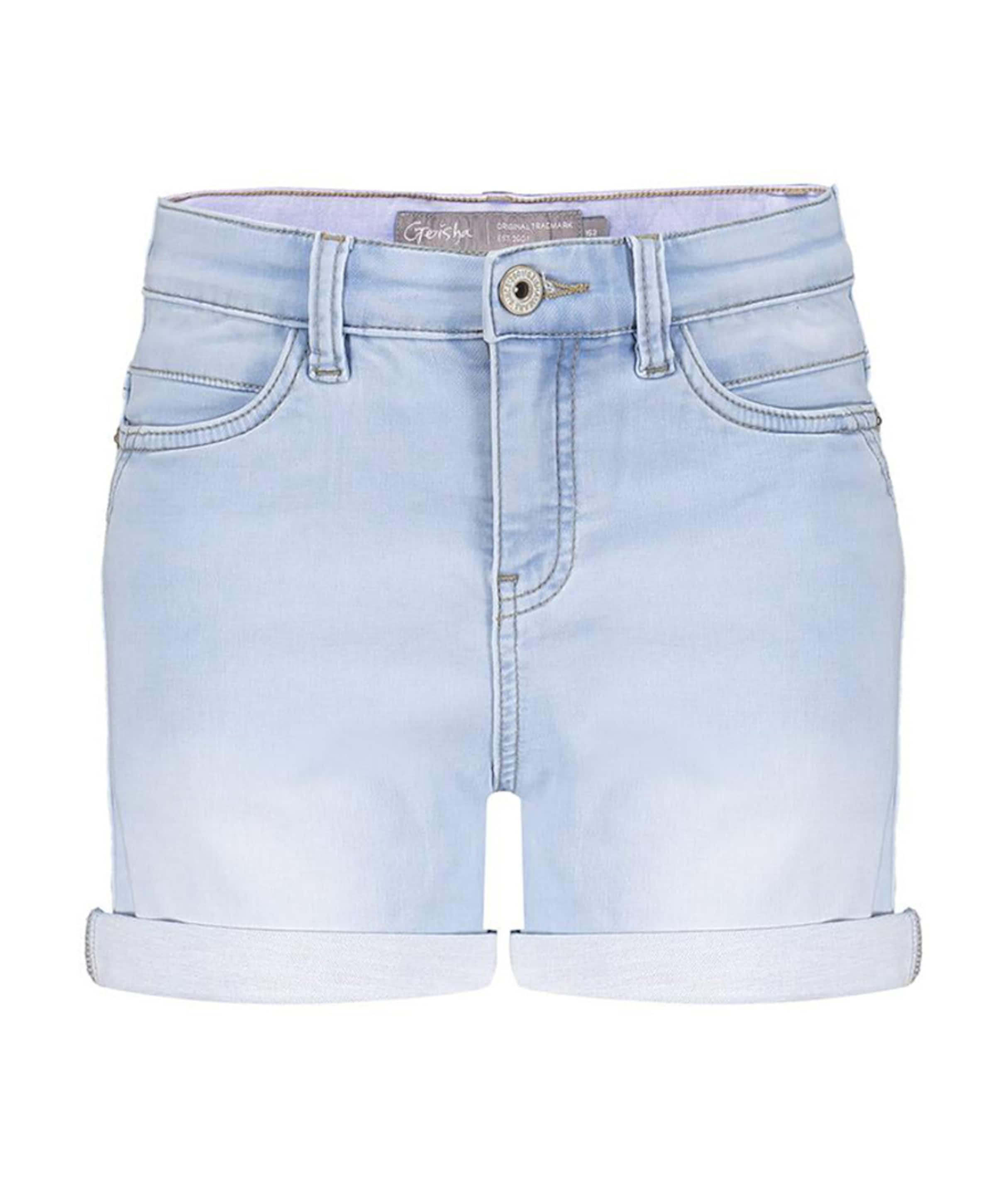 Geisha Shorts jogg meisjes korte broek blauw