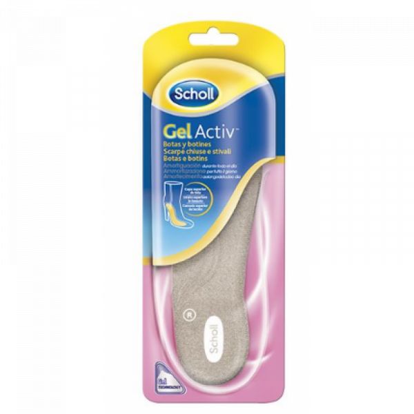 Scholl Gelactiv Palmilhas Botas e Botins