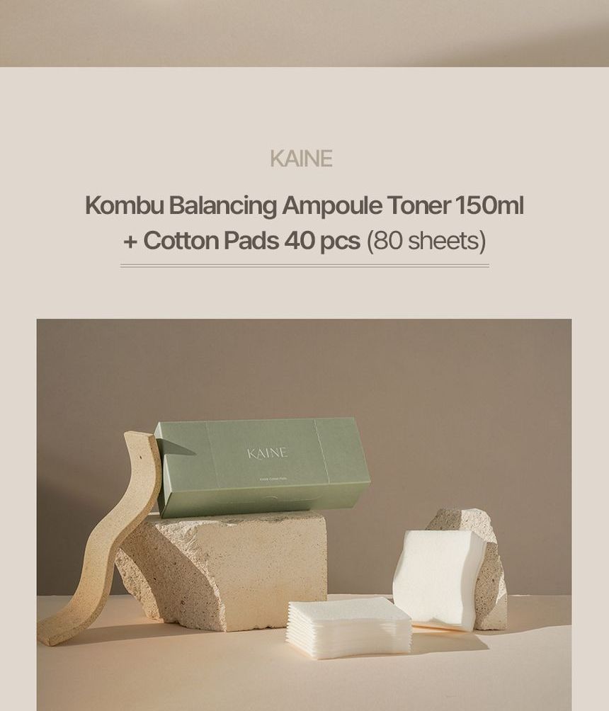 KAINE - Kombu Balancing Ampoule Toner Speciale Set