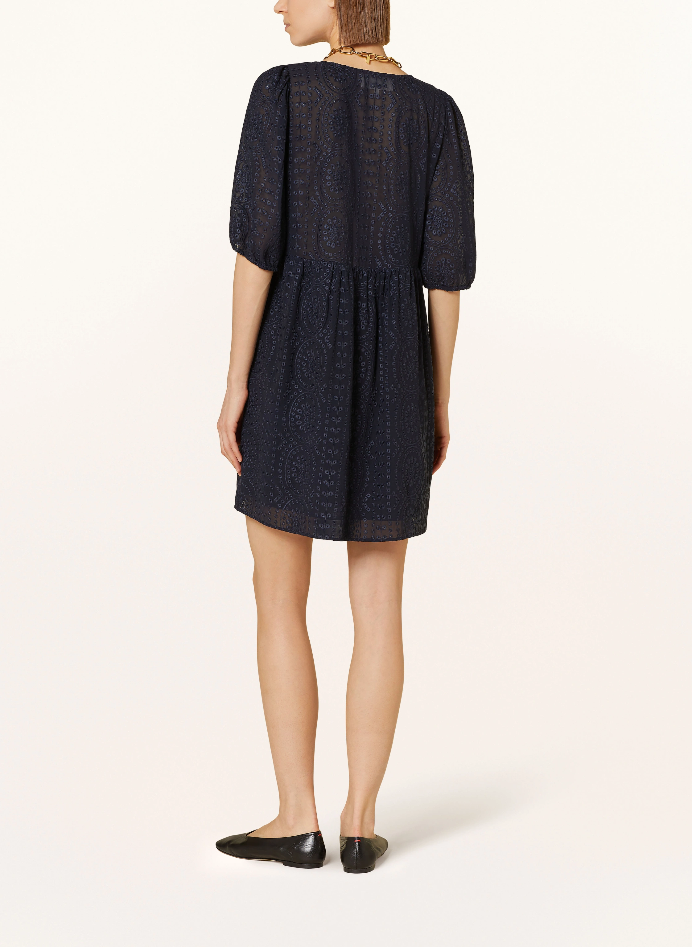 ba&sh Kleid BRANCIA aus Lochspitze