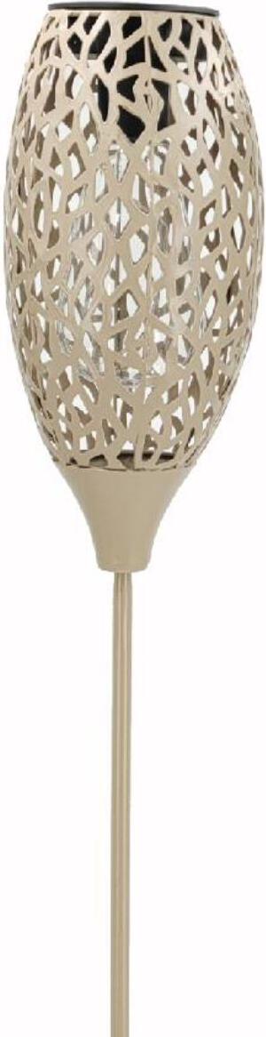 Intratuin solar tuinsteker Seoel taupe D 11 H 94 cm
