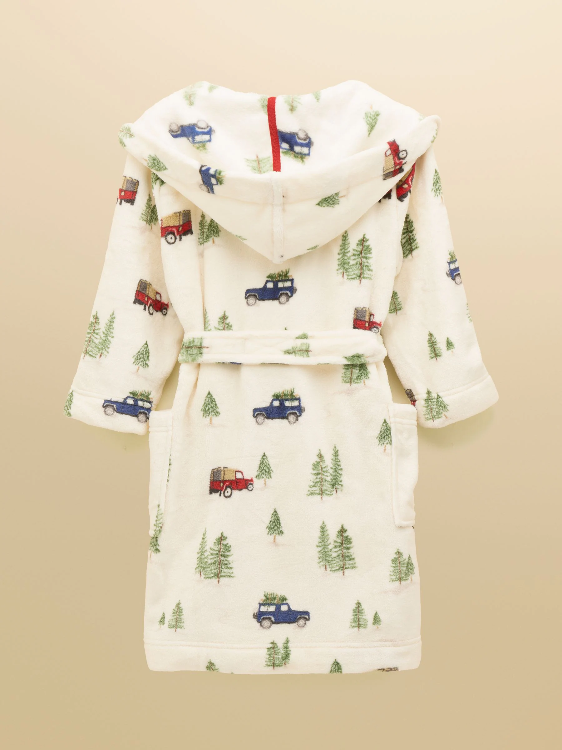 Crème - Joules Kids Snug Dressing Gown