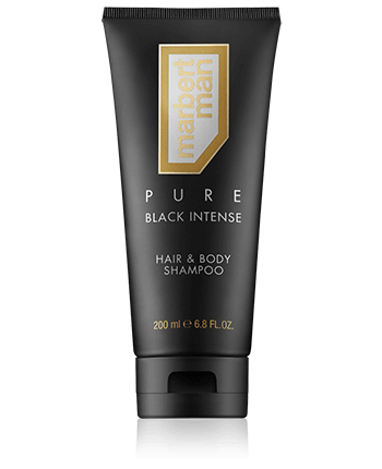 Marbert Man Pure Black Intense hair and body shampoo 200ml