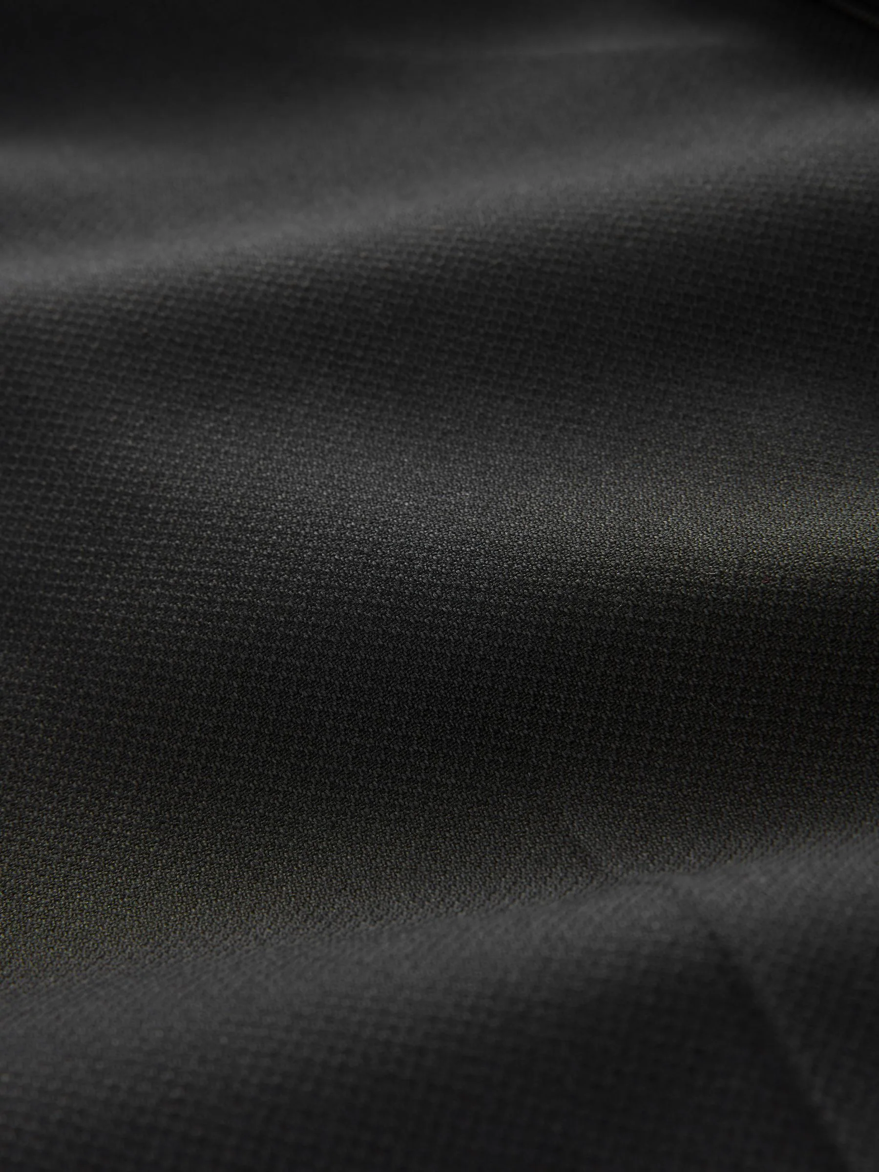Zwart - Trimmed Textured Self Lapel Tuxedo Suit Trousers