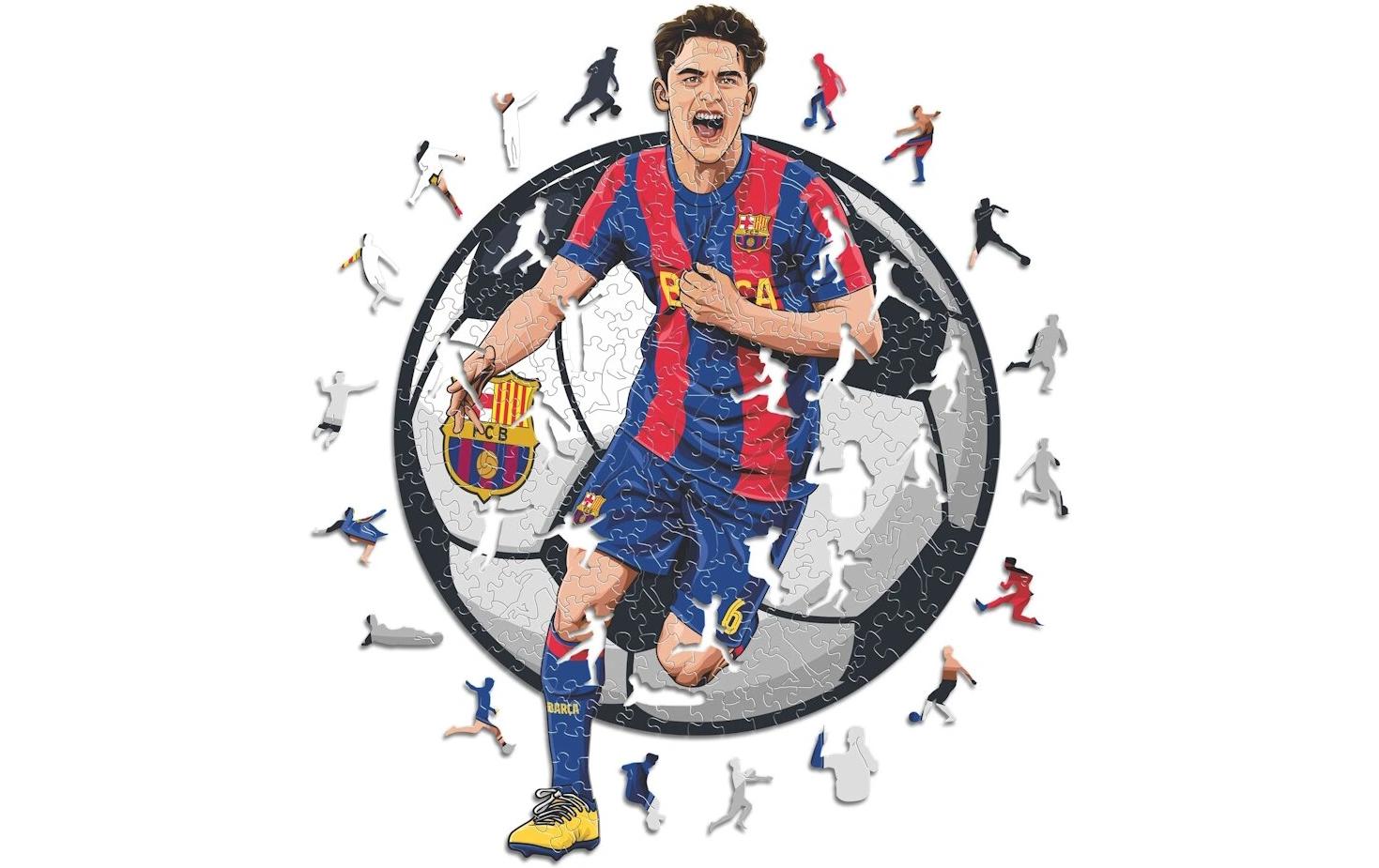 FC Barcelona – GaviOffizielles Holzpuzzle, Grösse M