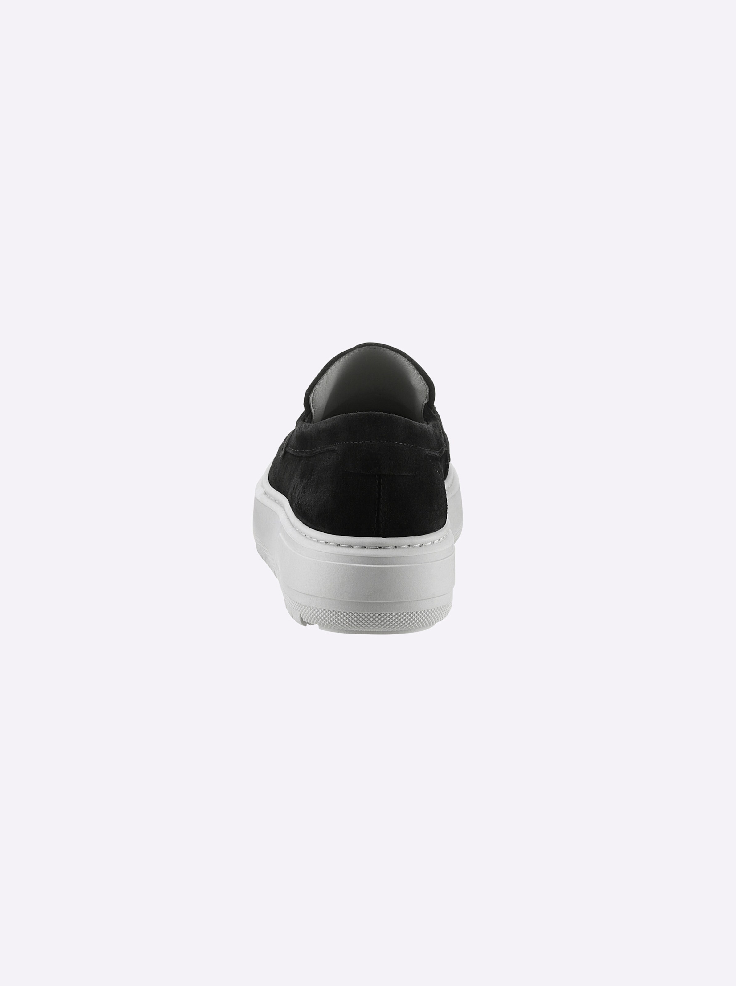 heine Slipper in schwarz