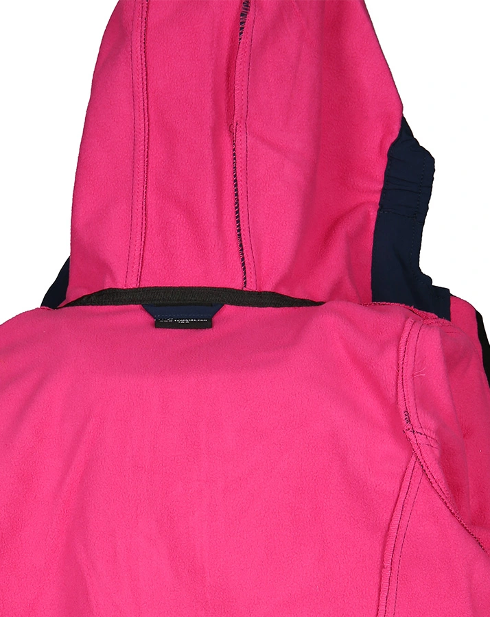 Softshell-Jacke GIRLS TROLLFJORD in navy/magenta