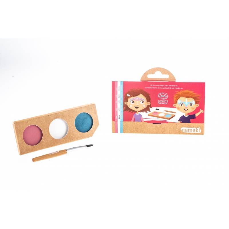 Kit maquillage 3 couleurs Princesse et Licorne Cosmos Organic Namaki