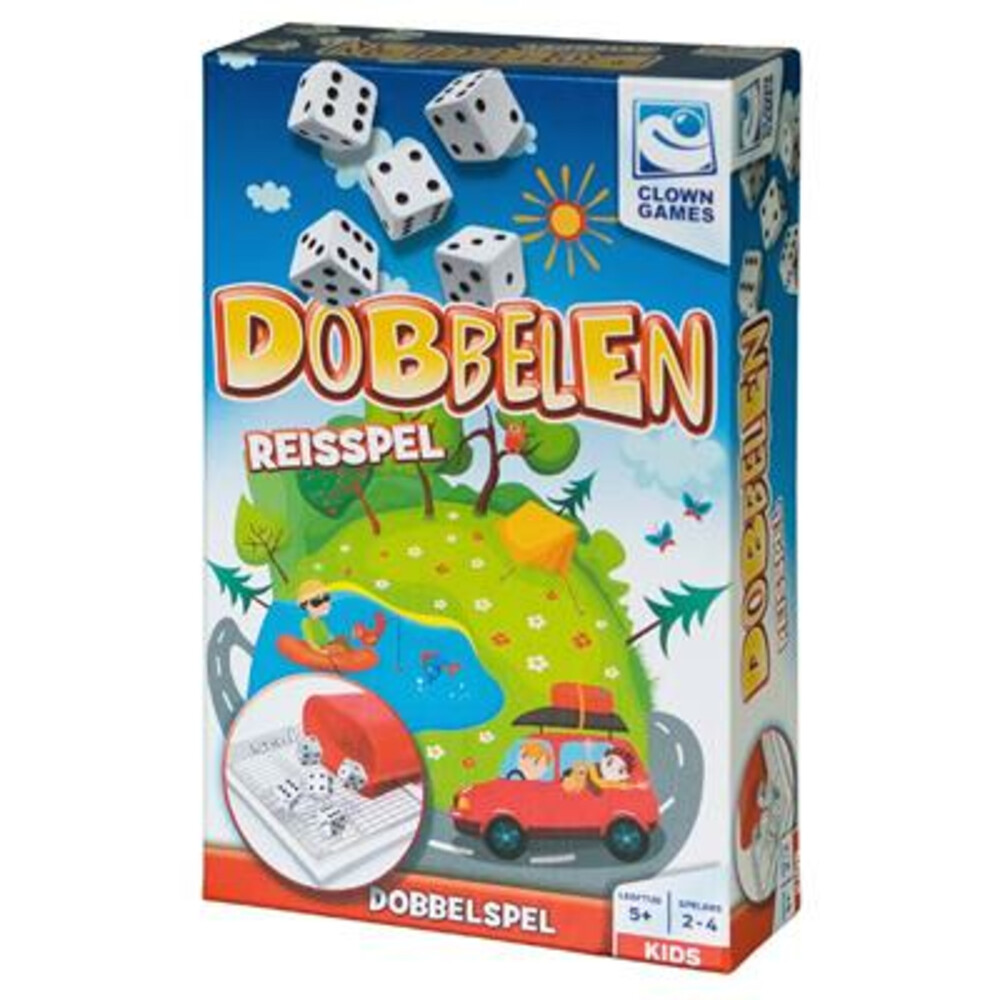 Clown Games Reisspel Dobbelen