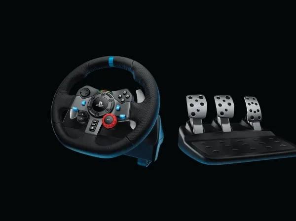 Logitech® | G29 Driving Force - Rat og pedalsæt - kabling - for; Sony PlayStation 3/4/5