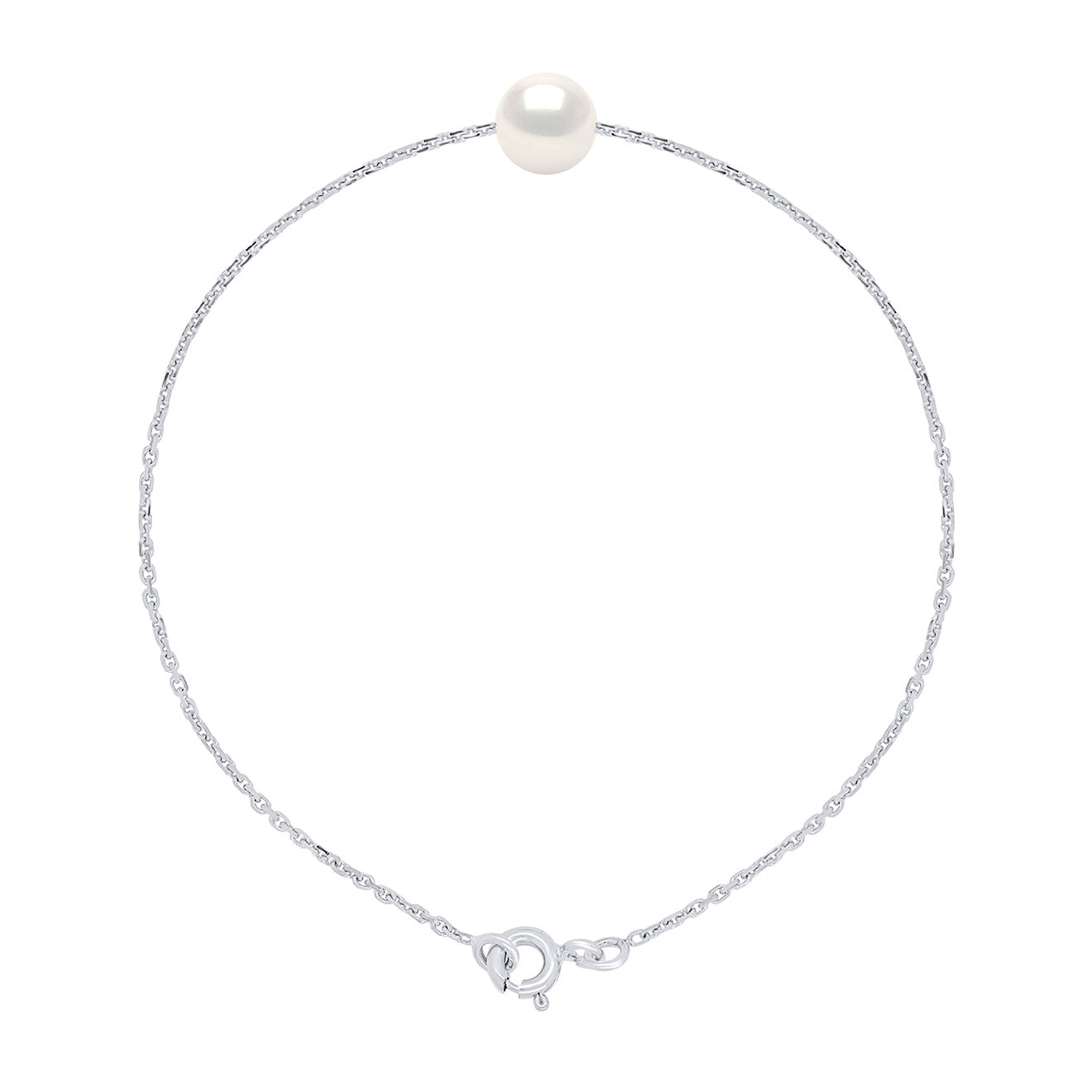 Pearl Addict Bracelet Leila Or Blanc & Perle d'Eau Douce blanc naturel