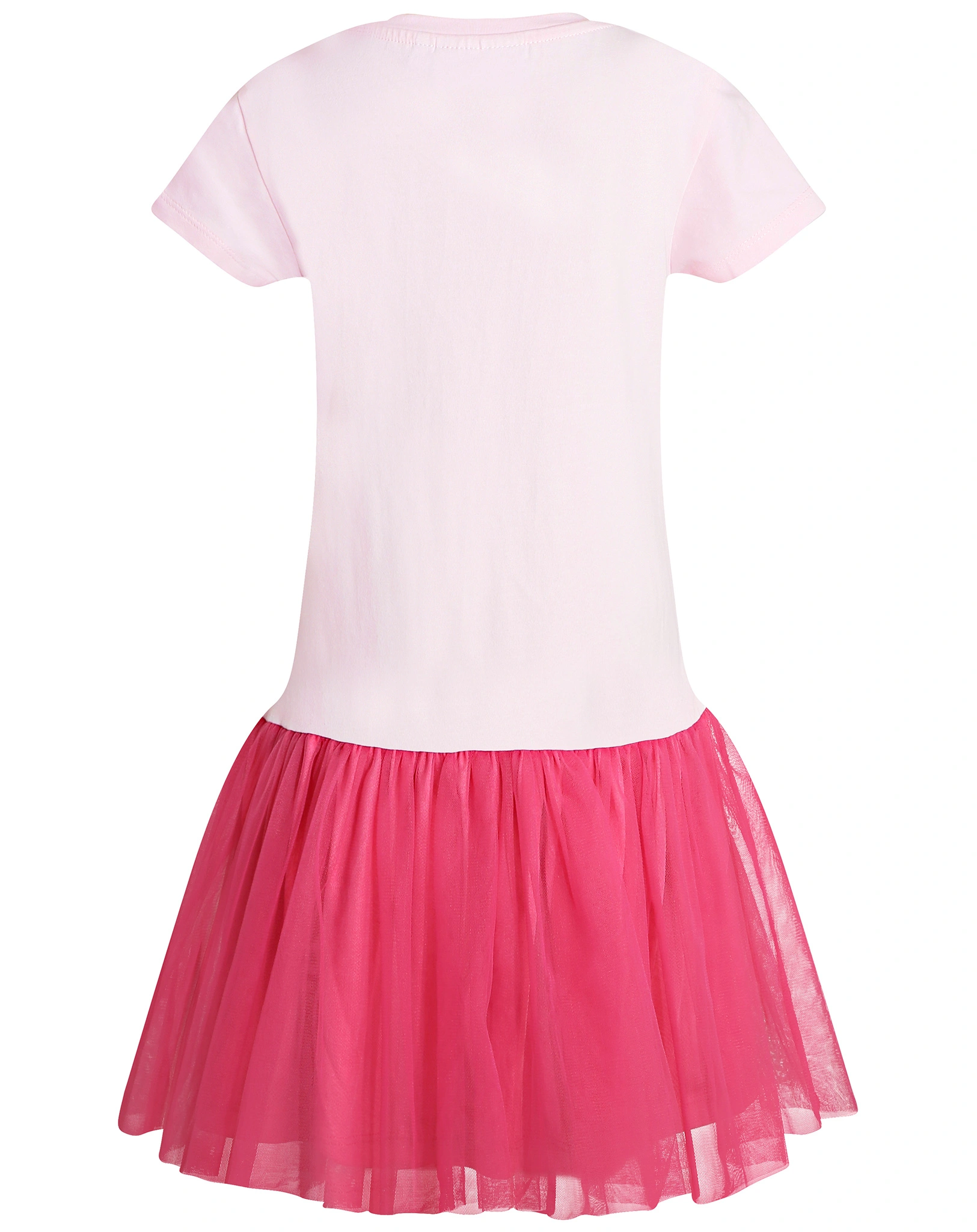 Kurzarm-Kleid SWEET AS SUGAR mit Tüllrock in rose