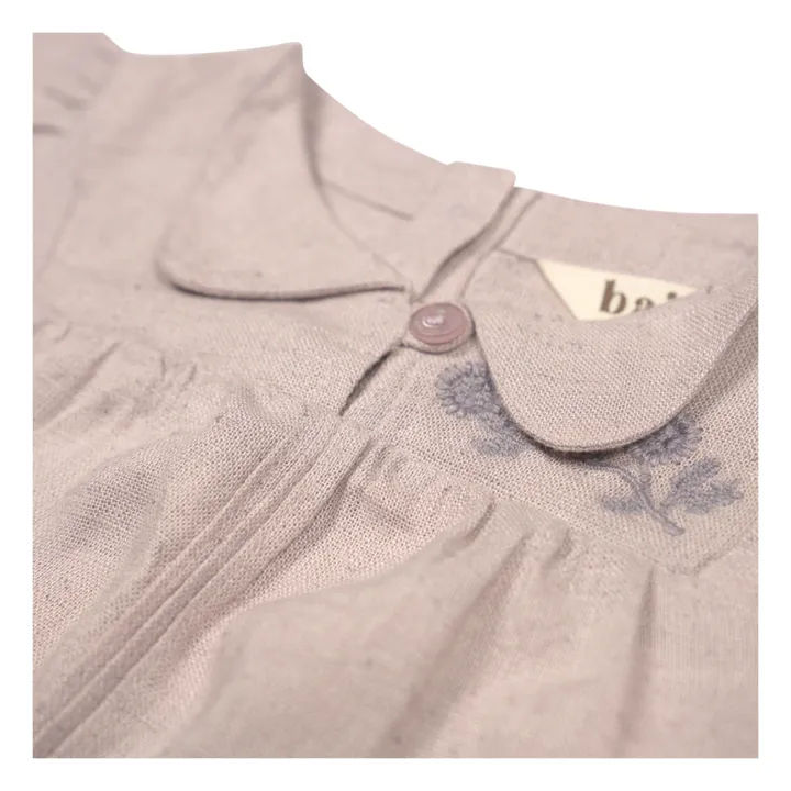 Baje Studio Blouse Delan Brodée | Lilas