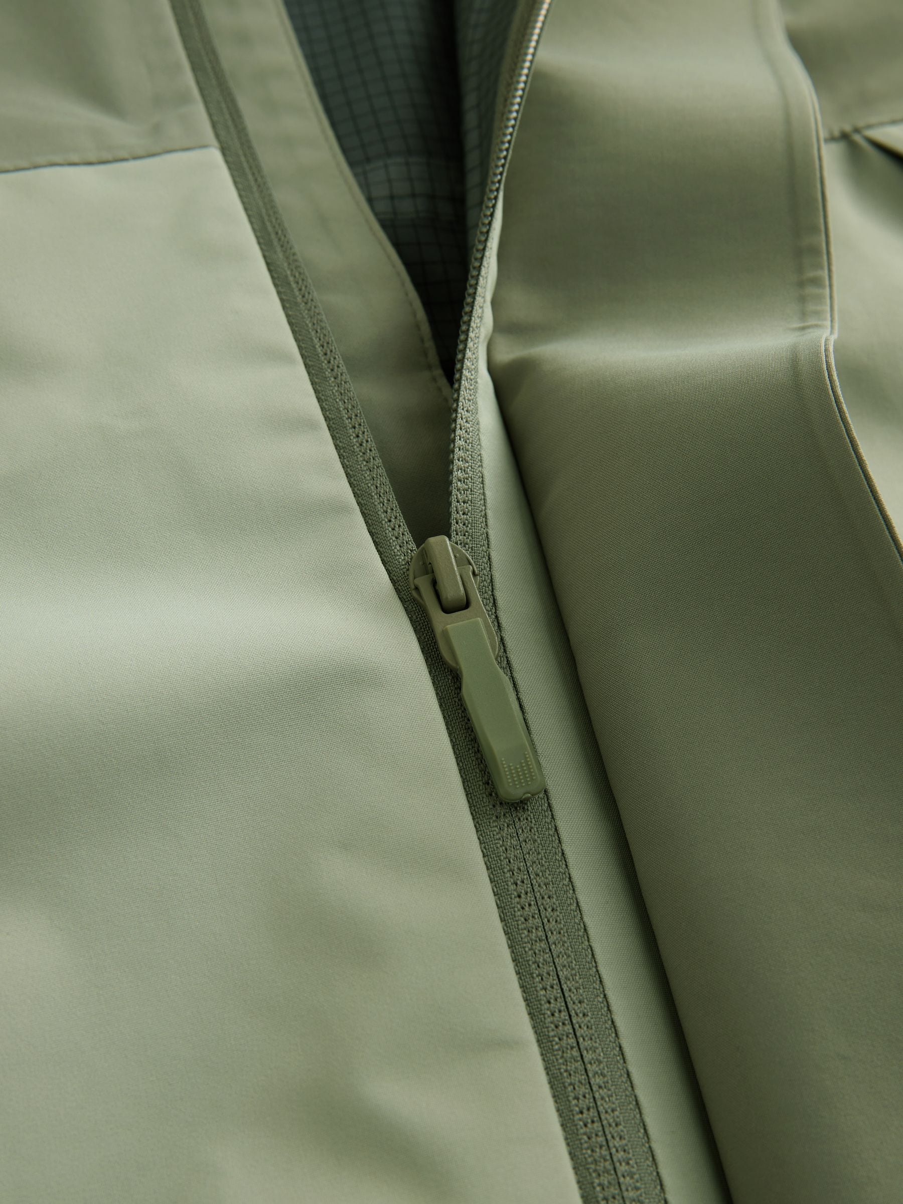 Grijs-groen - DryTech Waterproof Colourblock Anorak Jacket