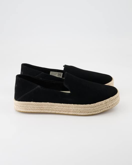 Toms Carolina Espadrilles in Schwarz