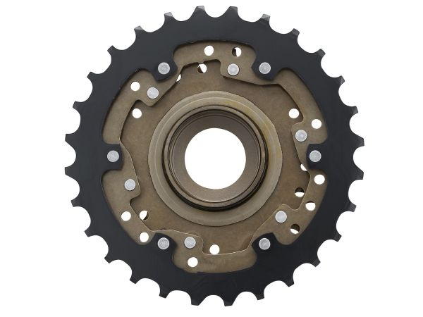 Shimano MF-TZ500 6-Speed Skruekrans, 14-28T