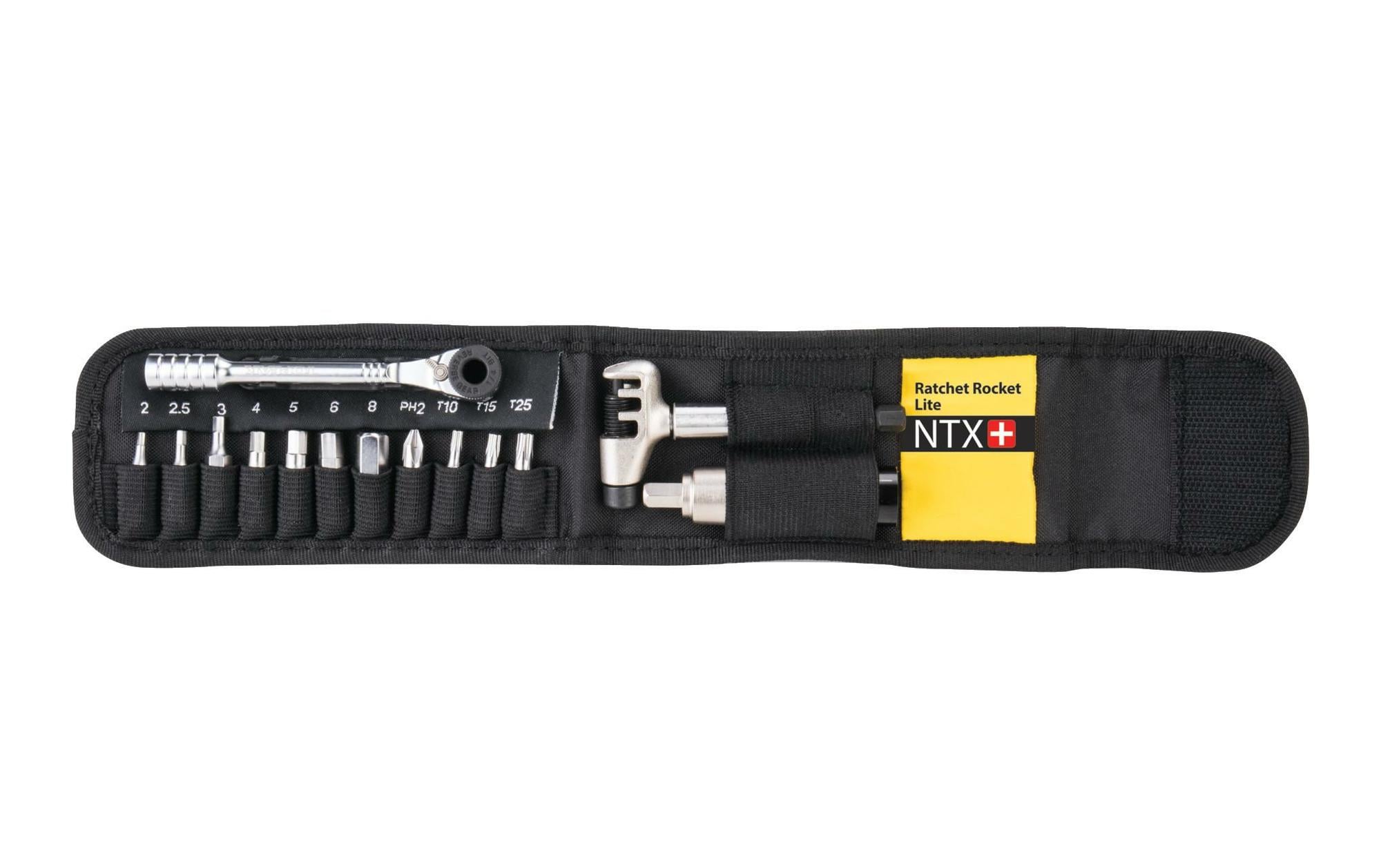 Ratchet Rocket Lite NTX+ MinitoolRatschenset mit 19 Funktionen