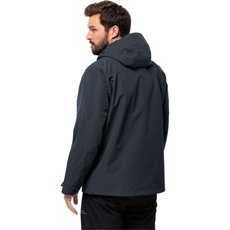 Jack Wolfskin Herren Glaabach 3in1 Jacke