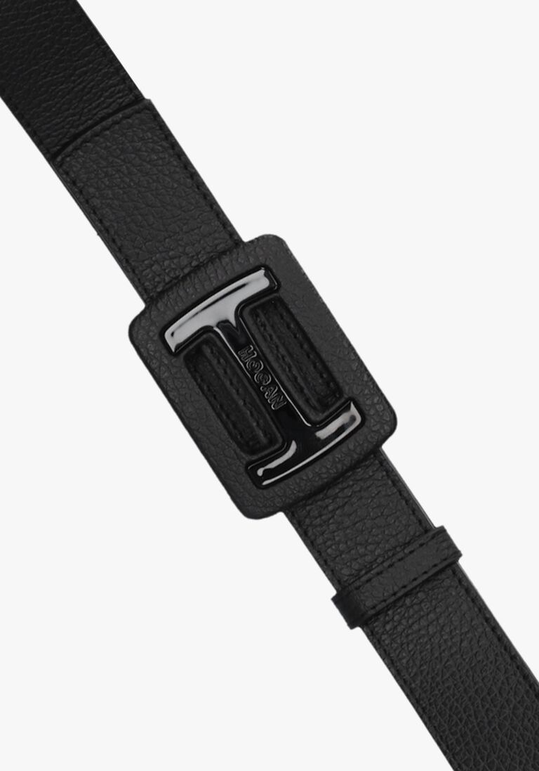zwarte hogan riem cintura mm32