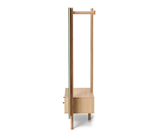 Garderobe mit Spiegel