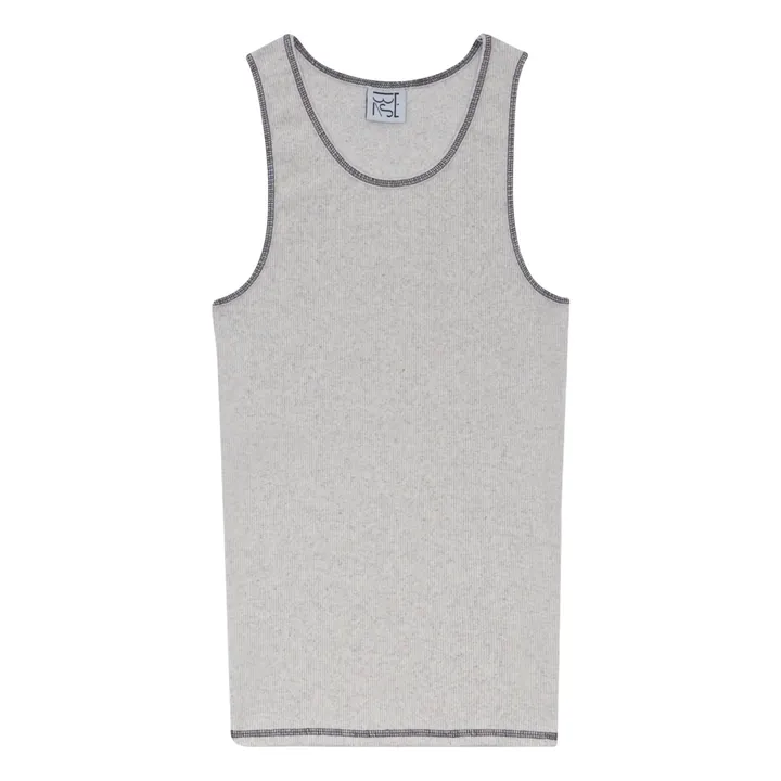 Baserange Débardeur Garble Coton Bio | Beige