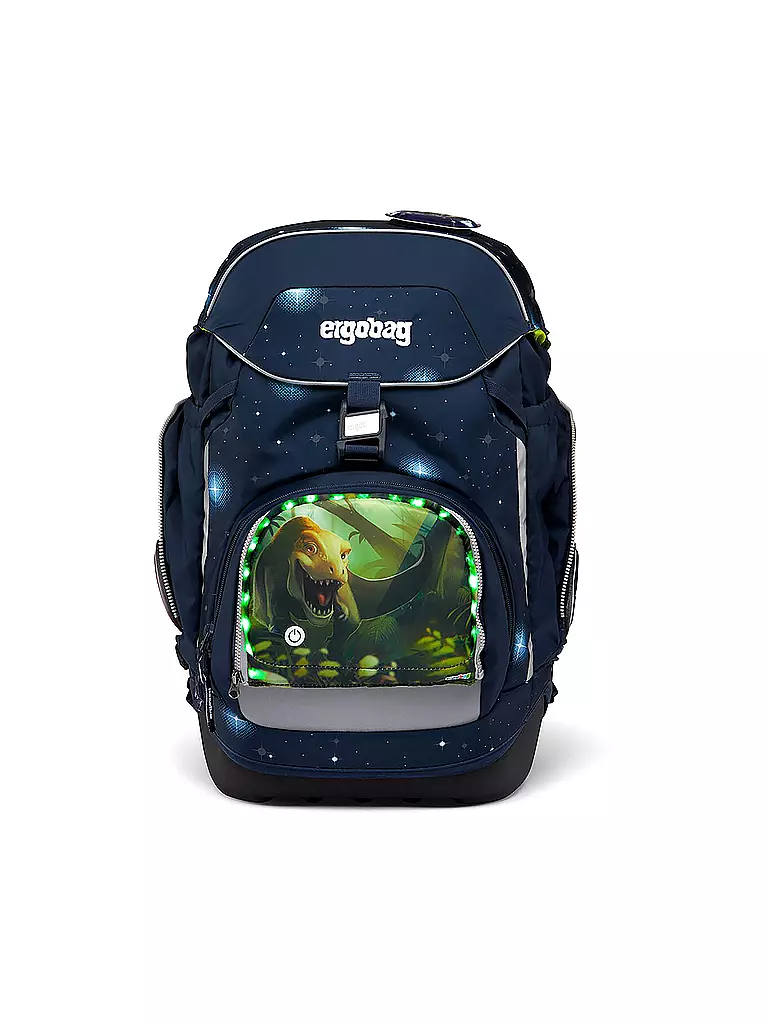 ERGOBAG Zip Set Zippies LED Dinosaurier bunt