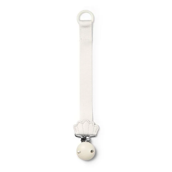 Attache tétine en bois   Vanilla White        de               Elodie Details