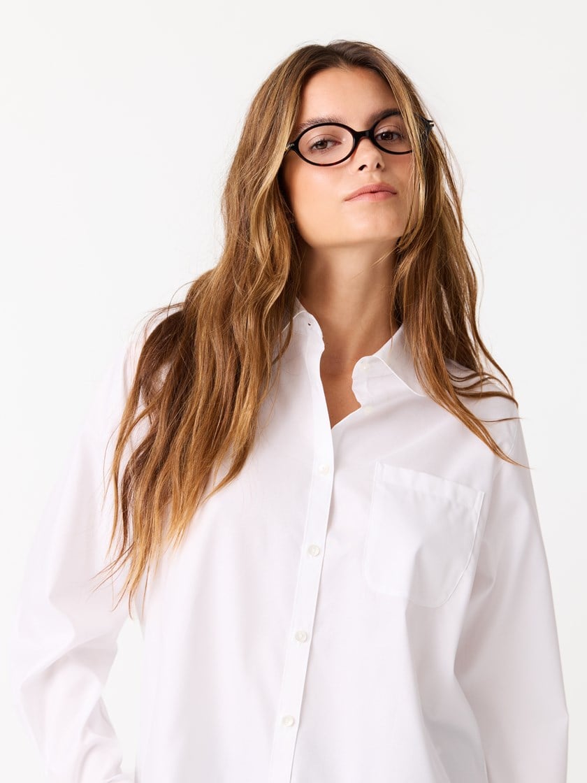Esme skjorte Bright White