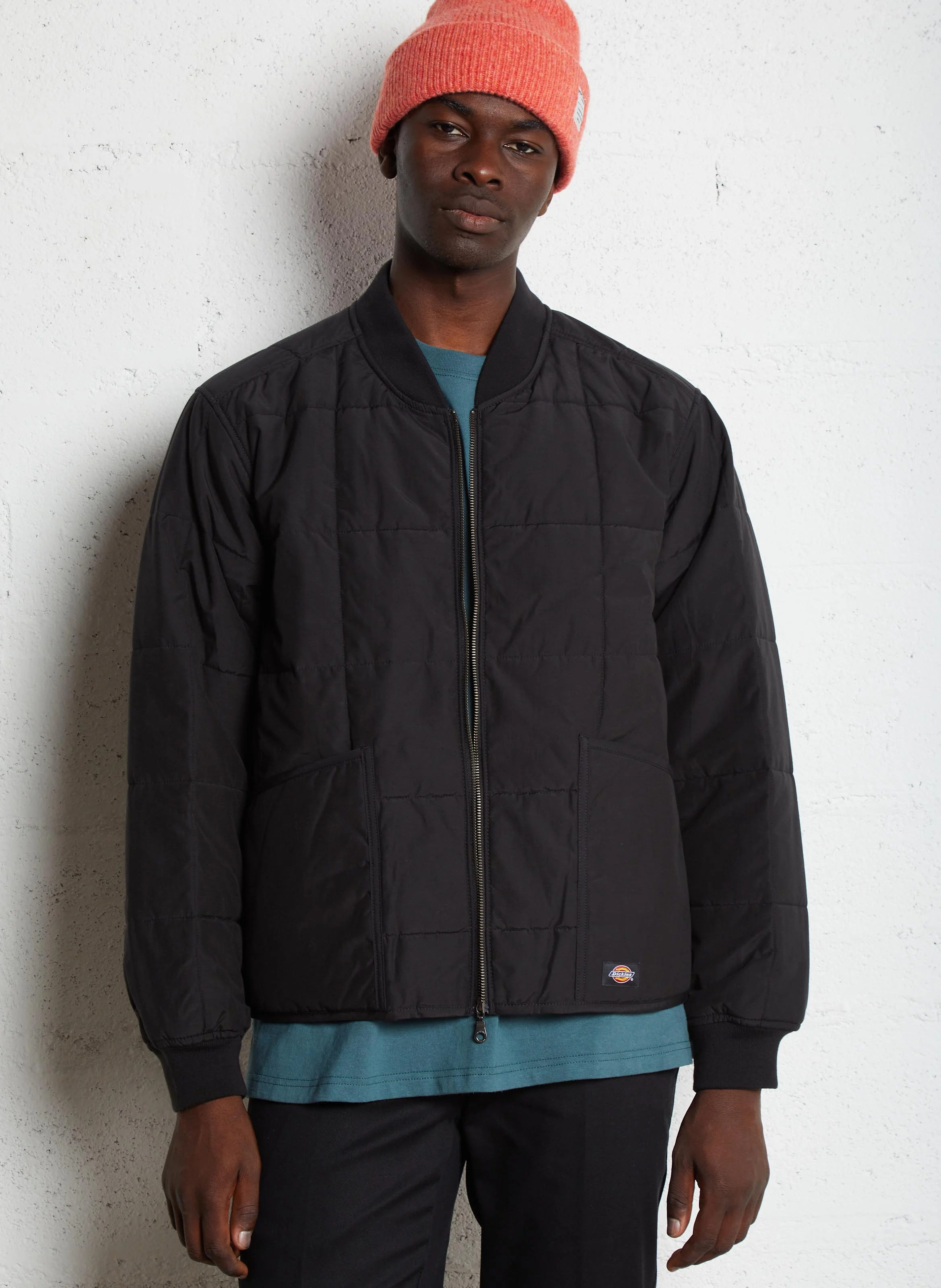GARDINER - Blouson col teddy | Noir
