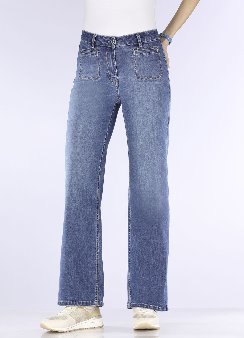 Jeans mit modischen Vordertaschen