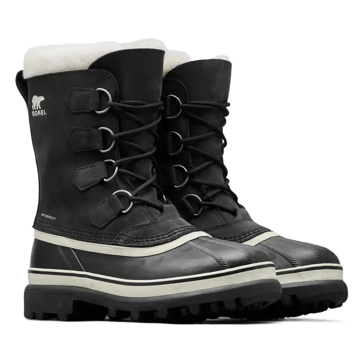 Sorel Bottes Fourrées Caribou | Noir