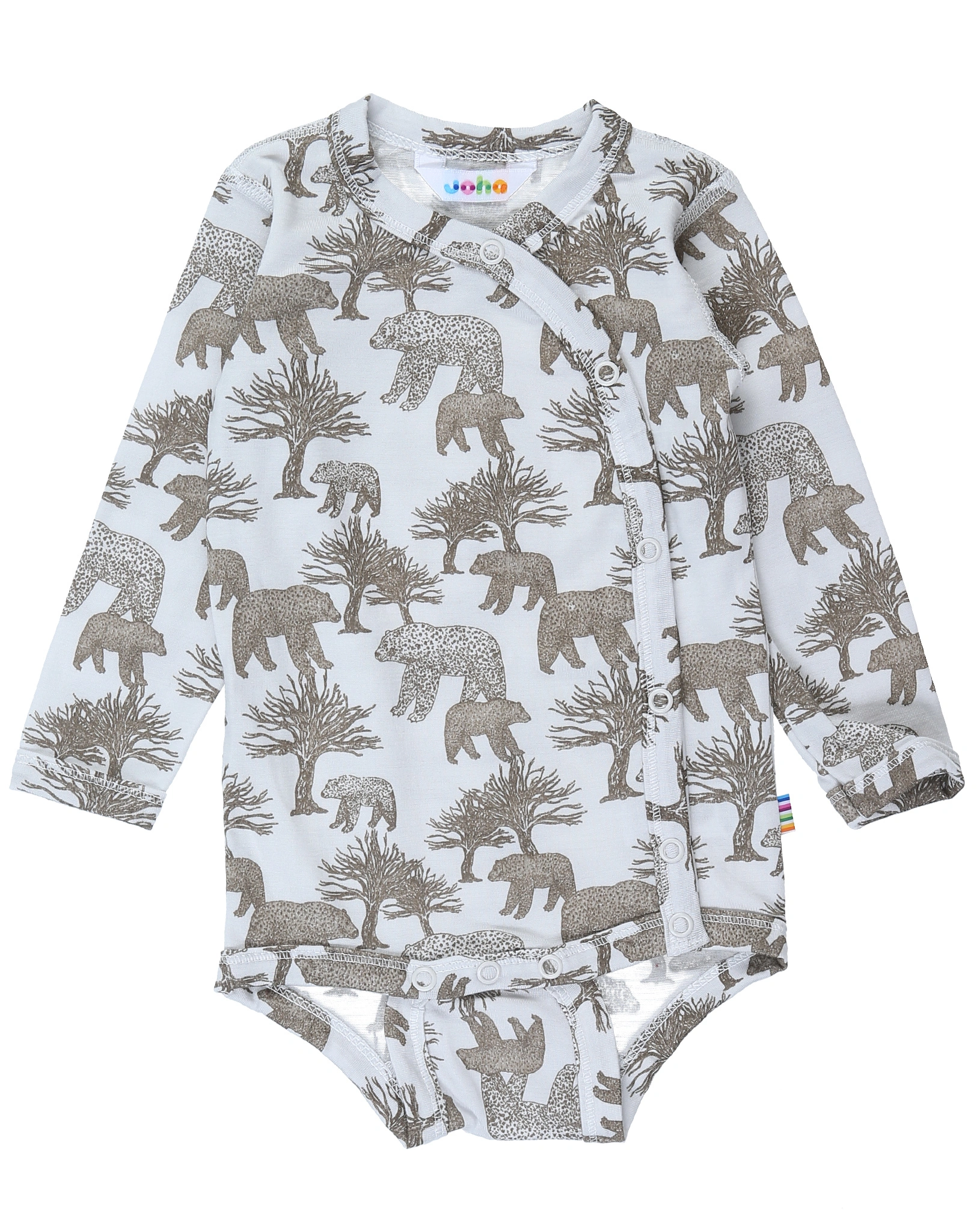 Wickel-Langarmbody 4042 LEOBEAR AOP in sand