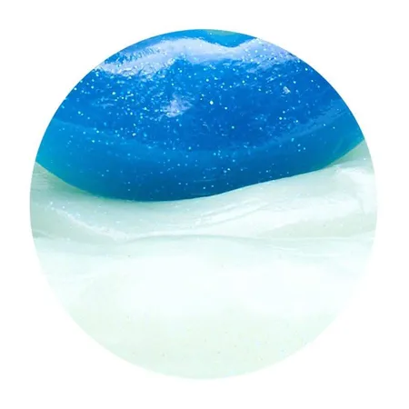 Trendbuzz Intelligente Knete Blaues Phantom inkl. Schwarzlicht-Lampe