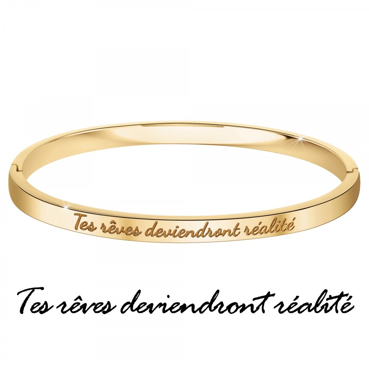Tes rêves deviendront réalité - Bracelet SC Crystal