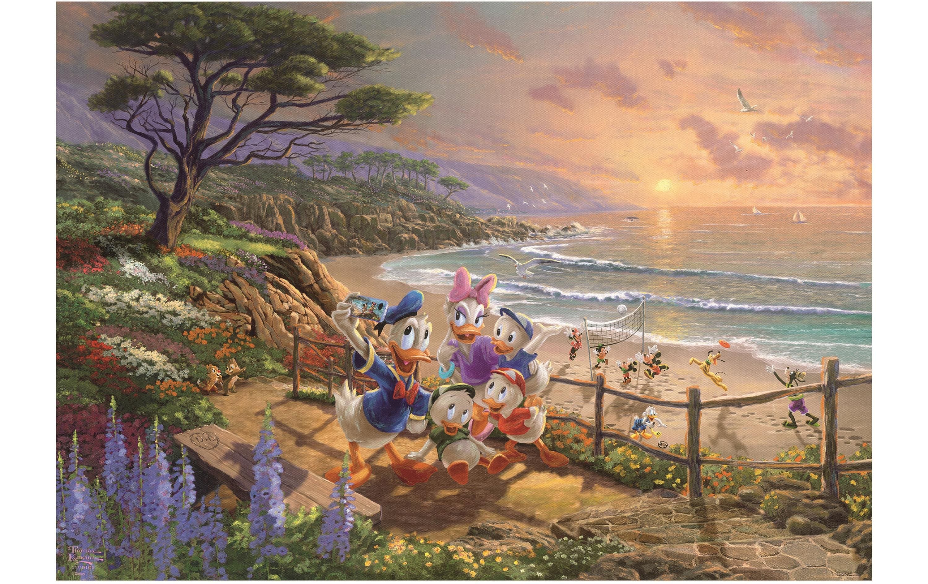 Puzzle Disney Donald & Daisy A Duck Day Afternoon1000 Teile – Erwachsenenpuzzle