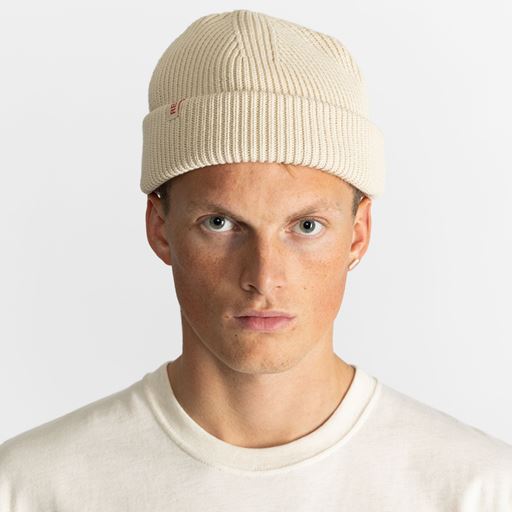 Revolution Fisherman Beanie, Off White, One size