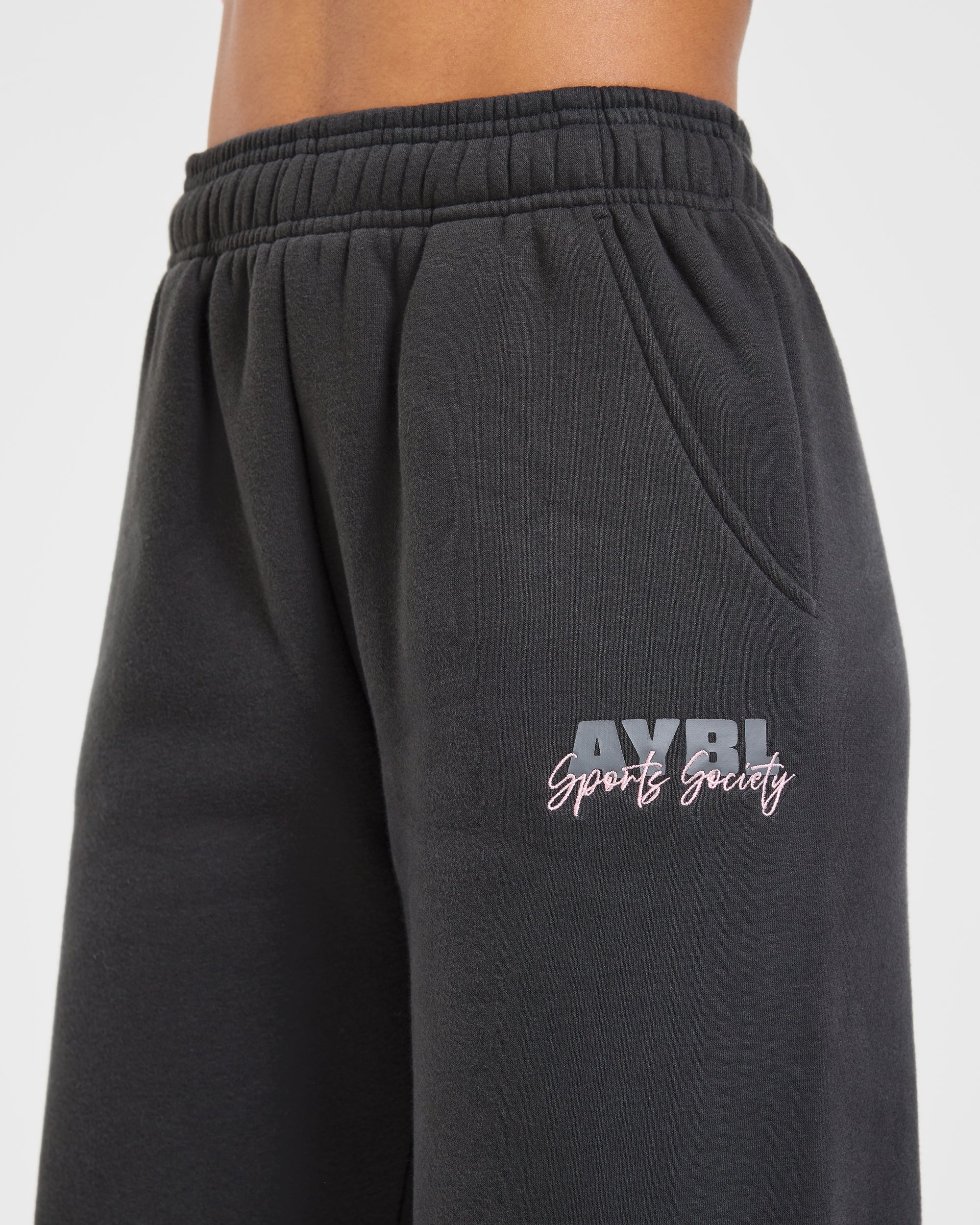 Sports Society Oversized Straight Leg Joggers