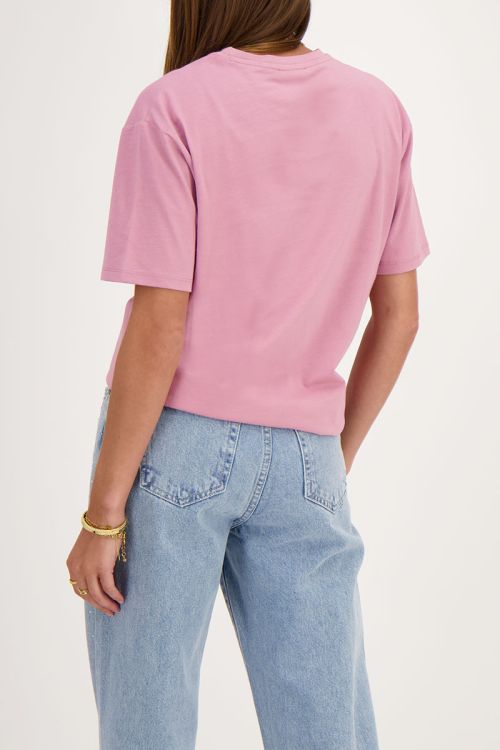 Roze T-shirt Oui mais non