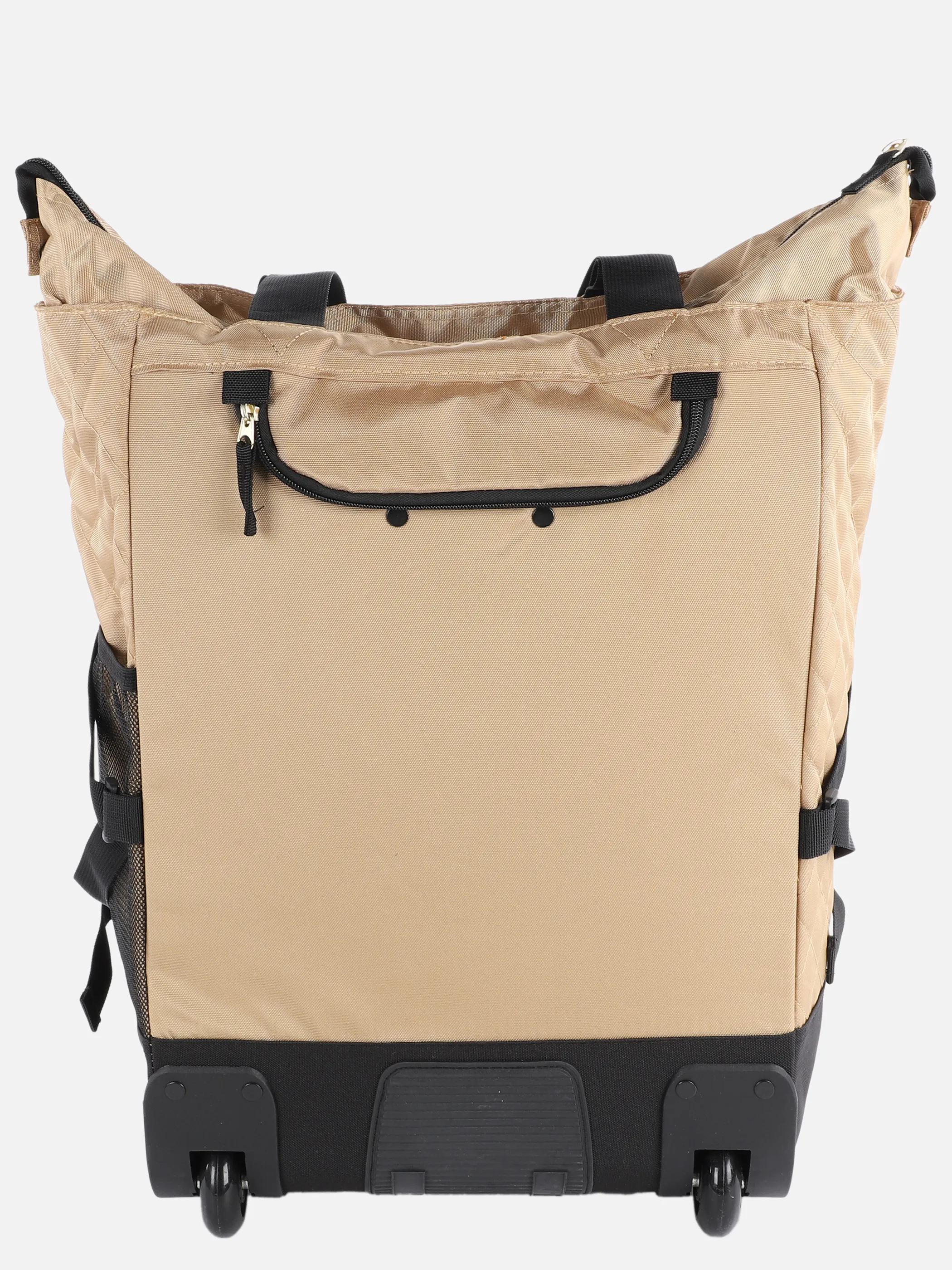 Tasche zum Rollen mit vielen Details