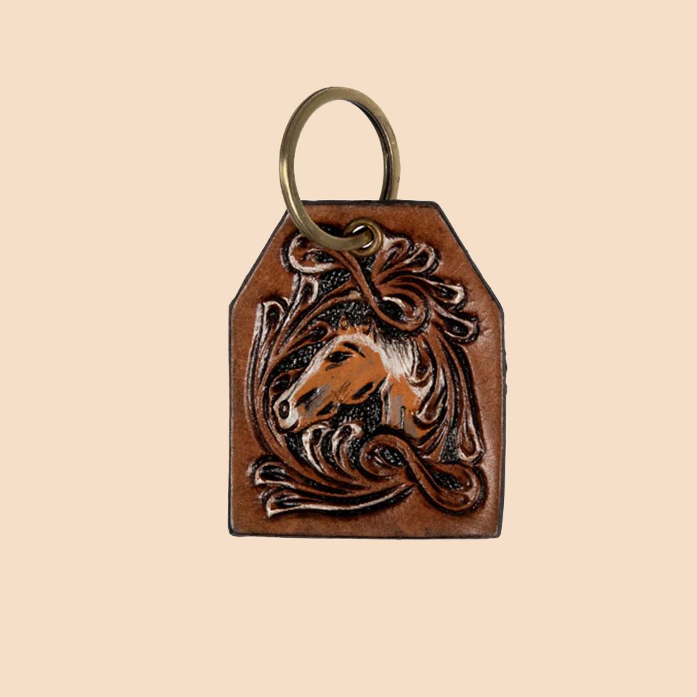 Myra Bag Key Fob Prairie Palomino