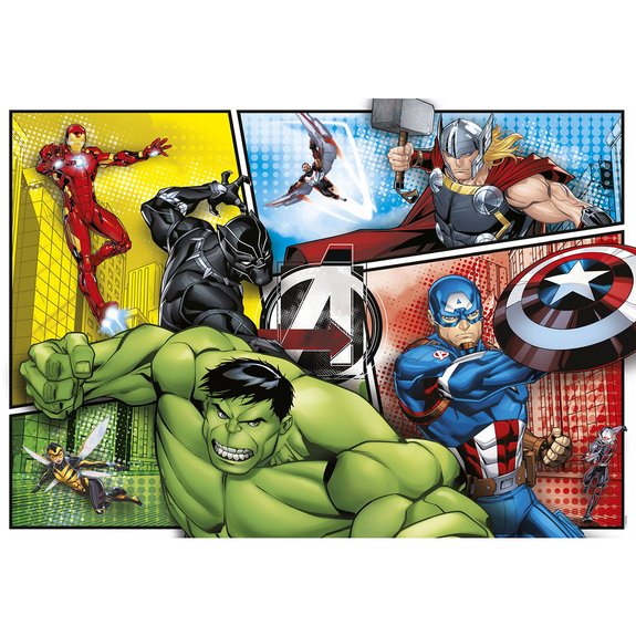 Puzzle SuperColor 104 pièces - The Avengers
