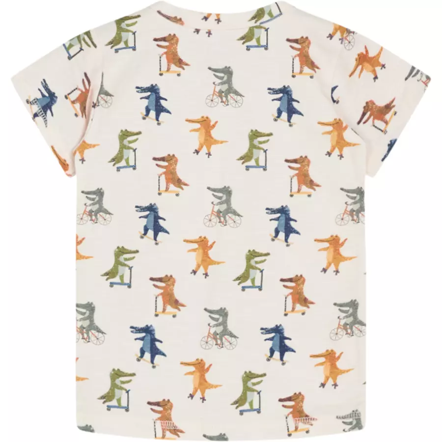 Hust & Claire T-Shirt Anker White sand