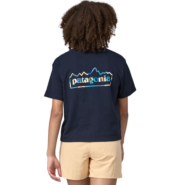 T-shirt PATAGONIA W'S UNITY FITZ EASY CUT RESPONSIBILI-TEE NEW NAVY