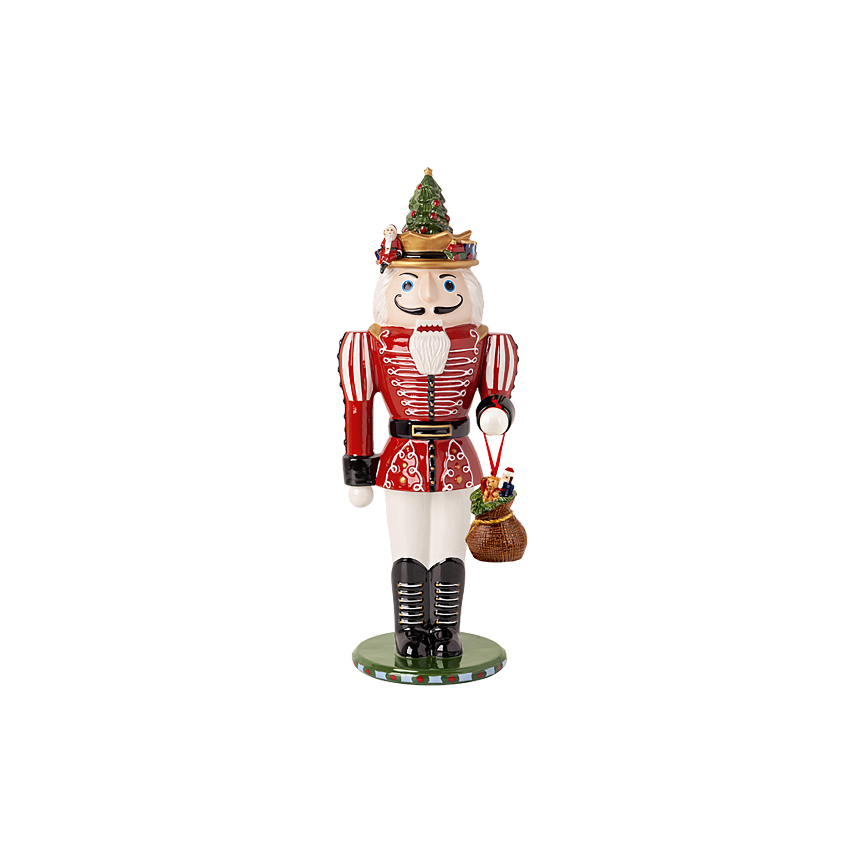 Christmas Toy's Christmas figurine Multi-colored, 5.5'' x 4.9'' x 14.5'', porcelain