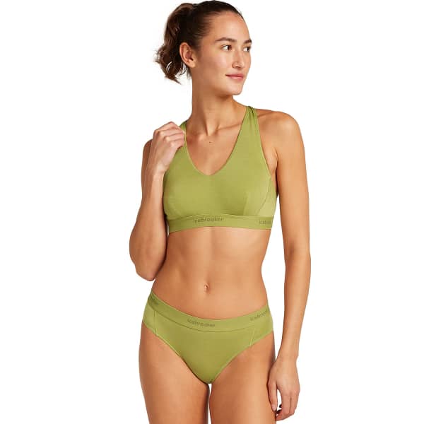 Brassière trail ICEBREAKER W M 125 CL SPRITE HIPSTER OLIVE