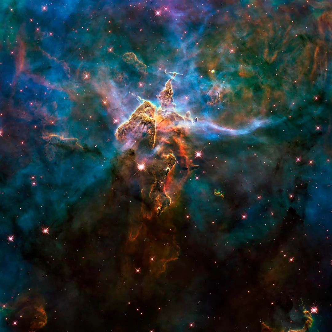 Bild eines Nebels, aufgenommen mit einem NASA-Teleskop, Zoom out NASA