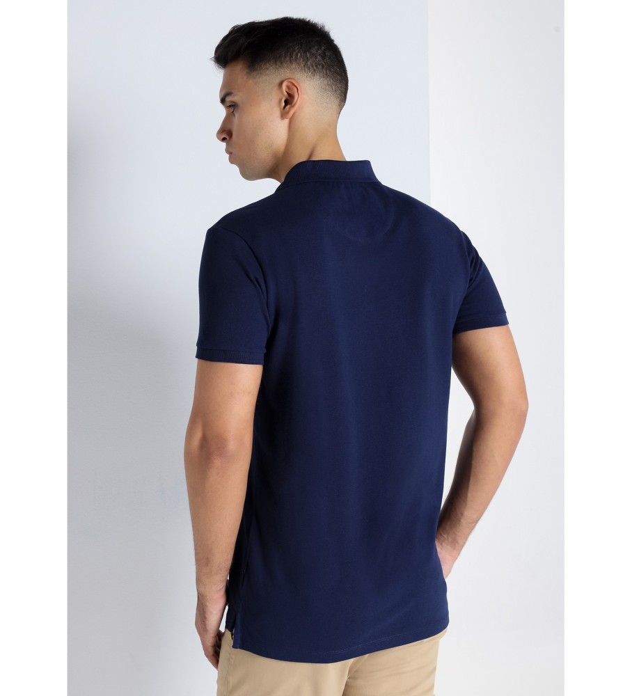 Victorio & Lucchino, Camisa polo piquê de manga curta V&L Navy