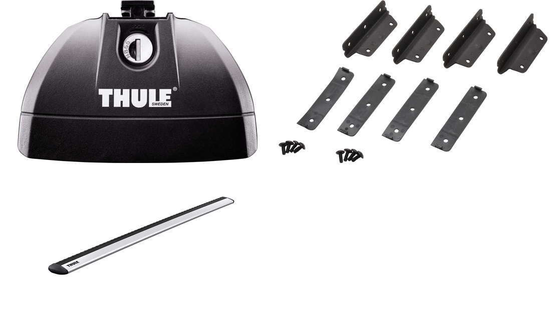 Tagbøjler, Thule WingBar EVO Grå